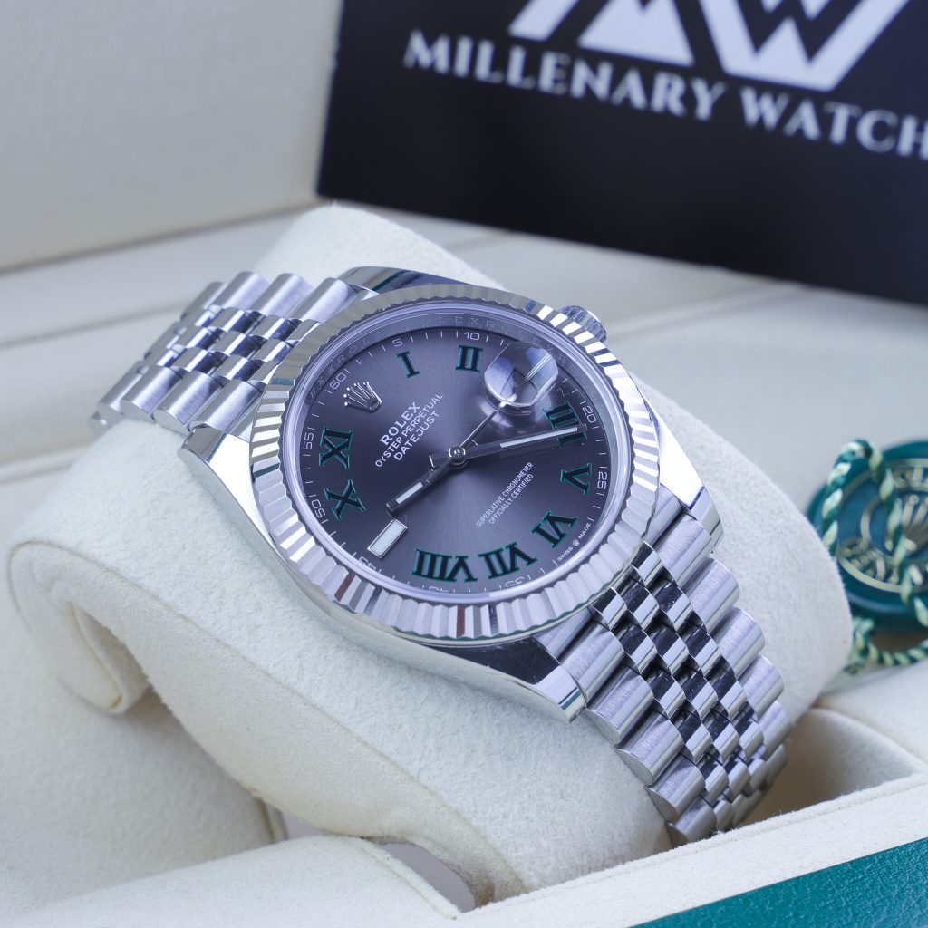 Rolex Datejust 41 126334 Wimbledon Jubilee Fullset 2019 - Millenary Watches