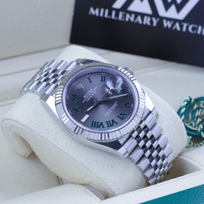 Rolex Datejust 41 126334 Wimbledon Jubilee Fullset 2019