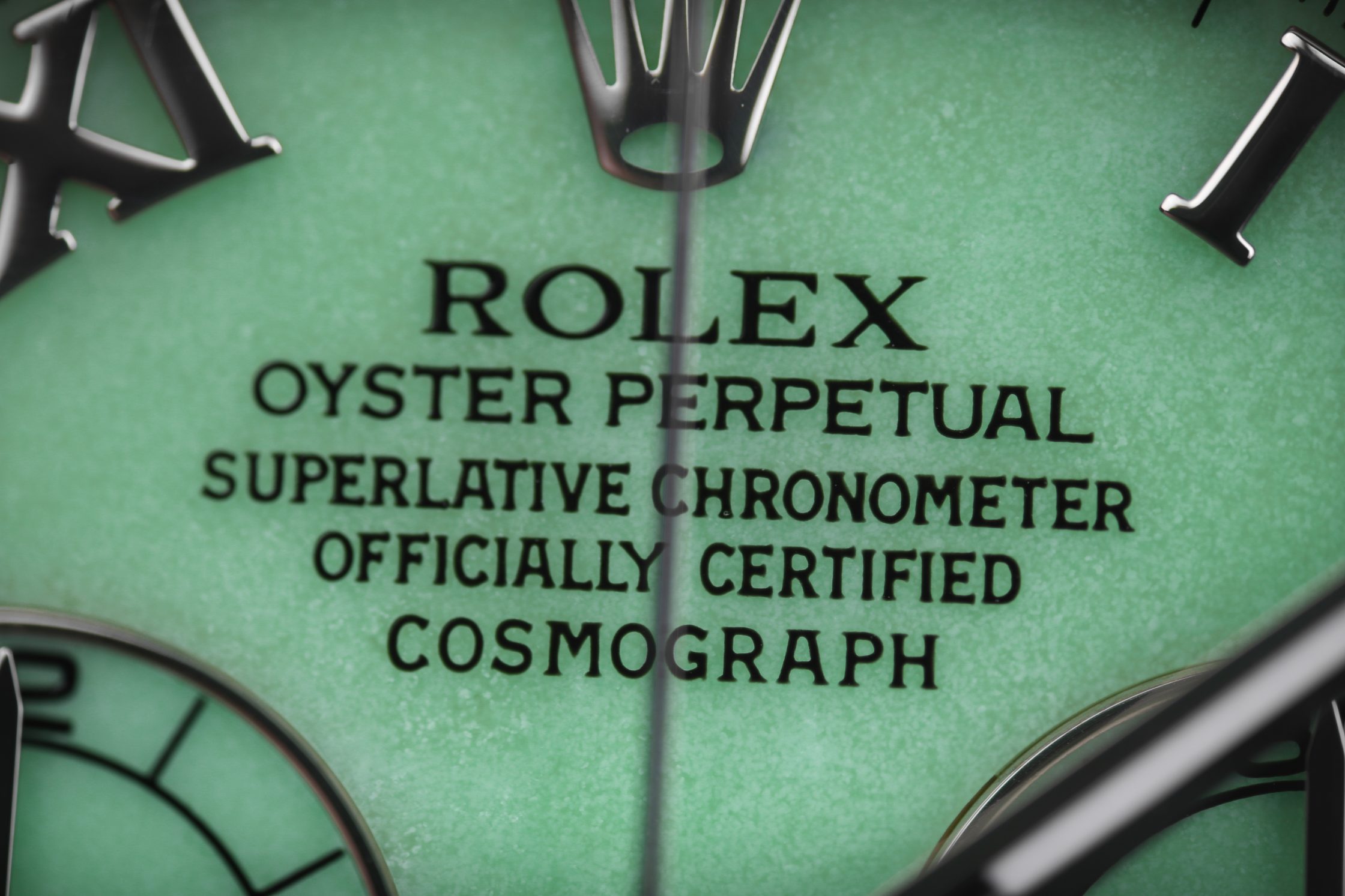 Rolex Cosmograph Daytona Beach Green Chrysoprase 116519 P-Serial