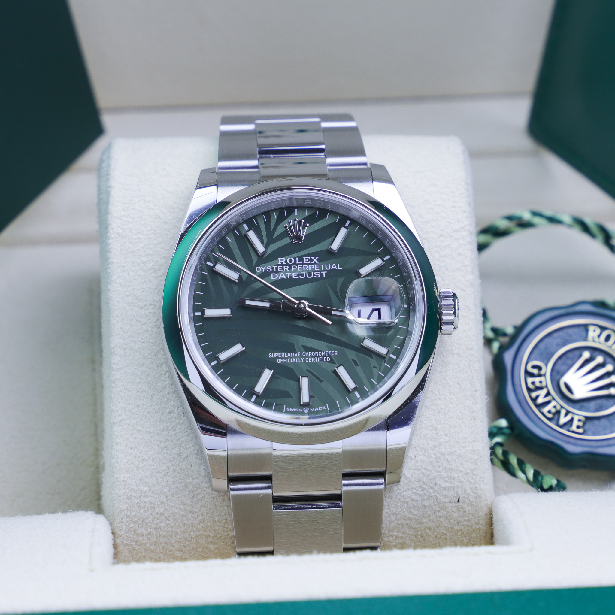 Rolex watches green dials