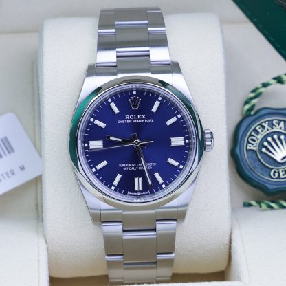 Rolex Oyster Perpetual 36 126000 Bright Blue Dial 2022