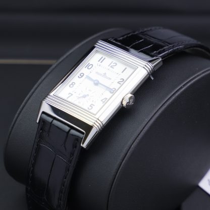 Jaeger-LeCoultre Reverso Classic Medium Small Seconds Manual-winding Silver Dial