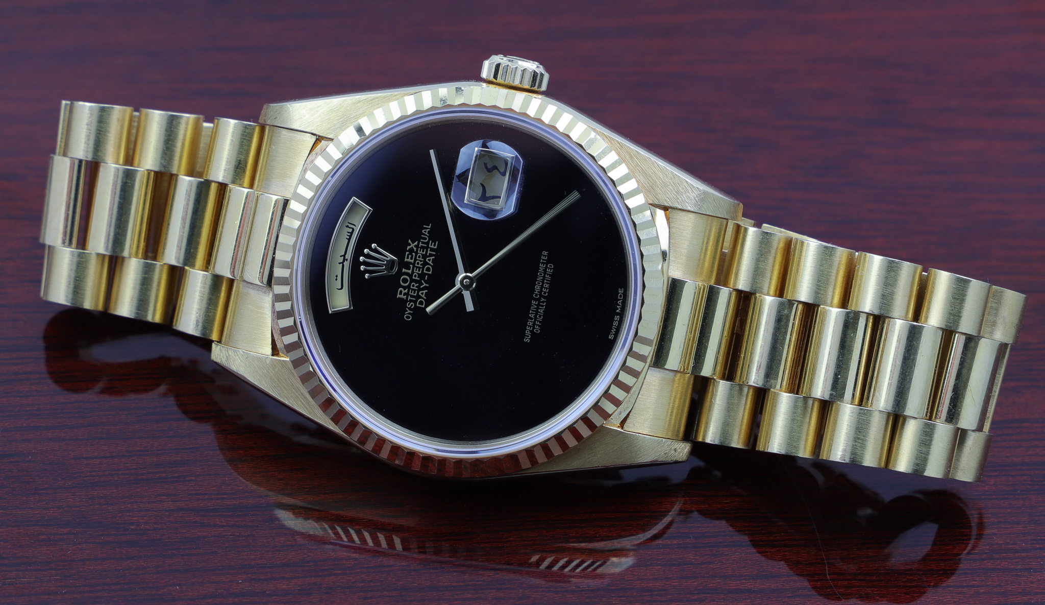 Introducing The 1994 Rolex Day-Date 'President' 18238 With Onyx Dial ...