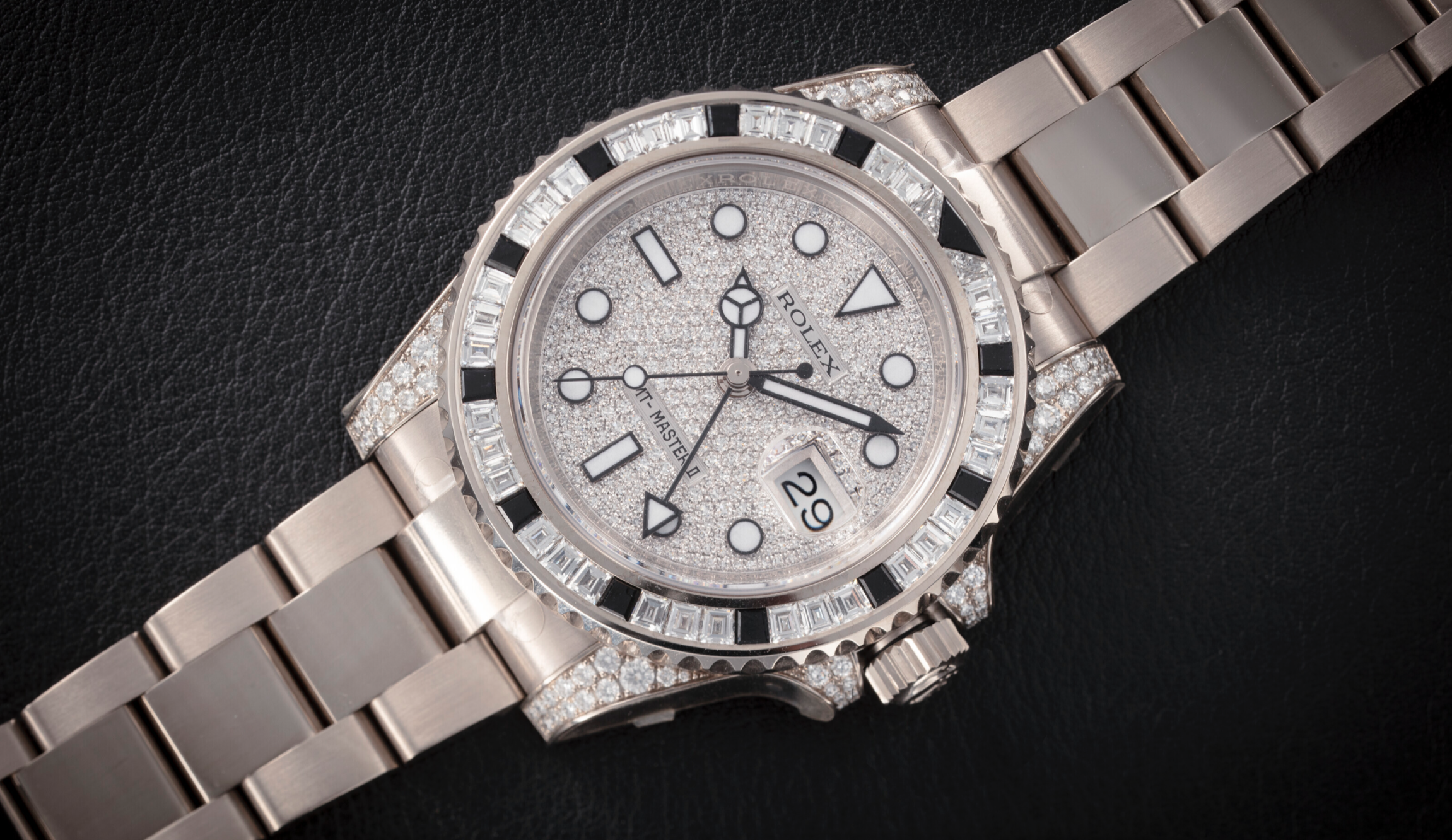 Gemstone Rolex watch