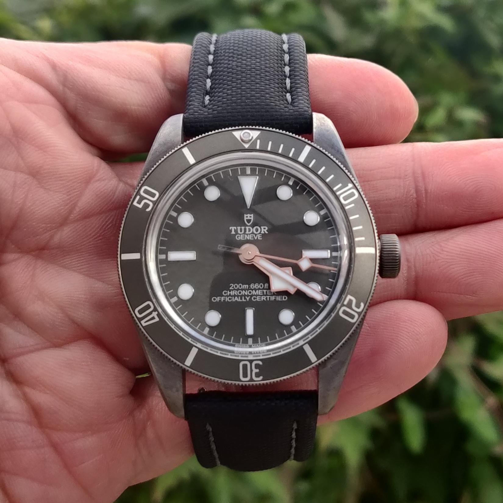 tudor watch silver