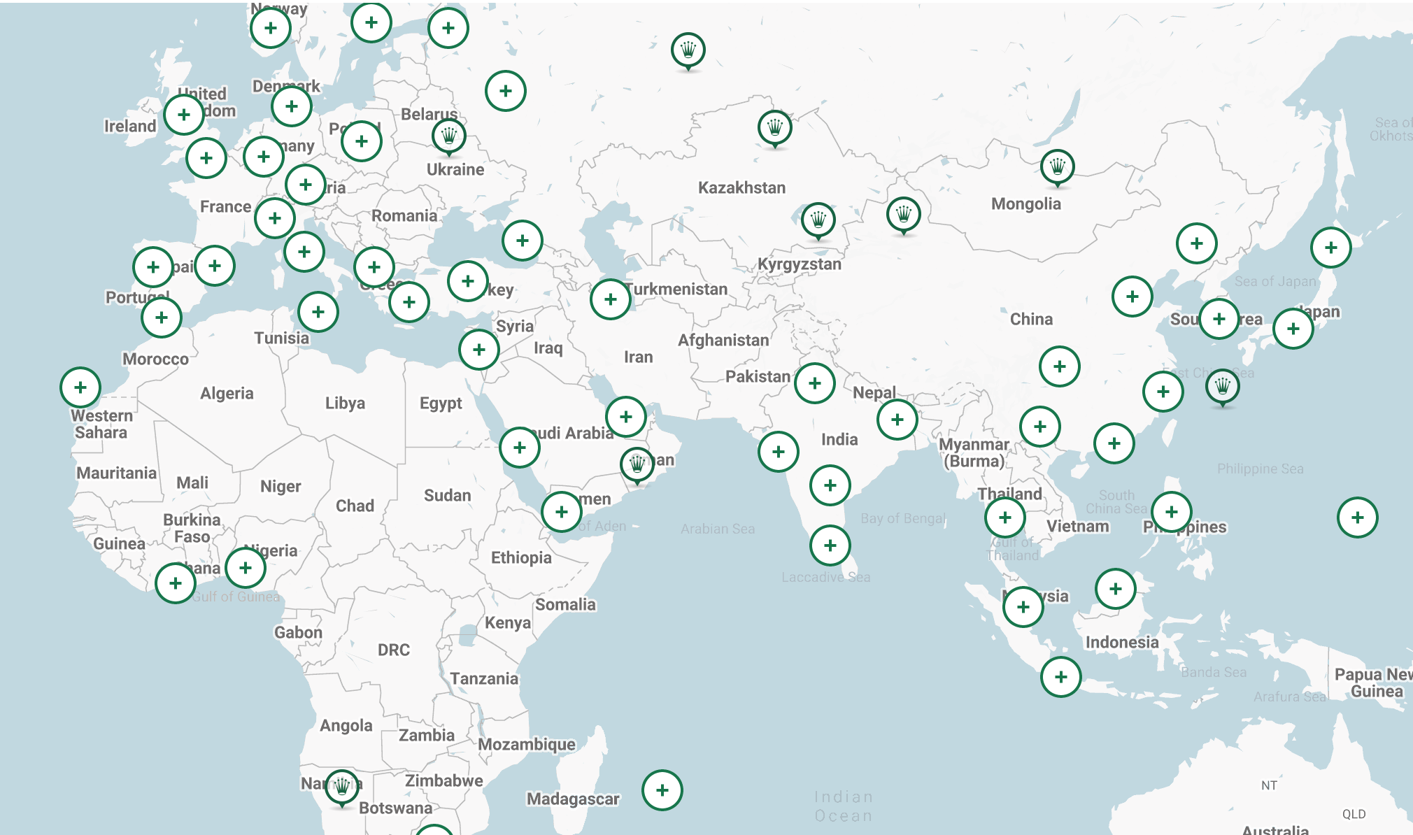 How many Rolex Authorized Dealers are There in the World