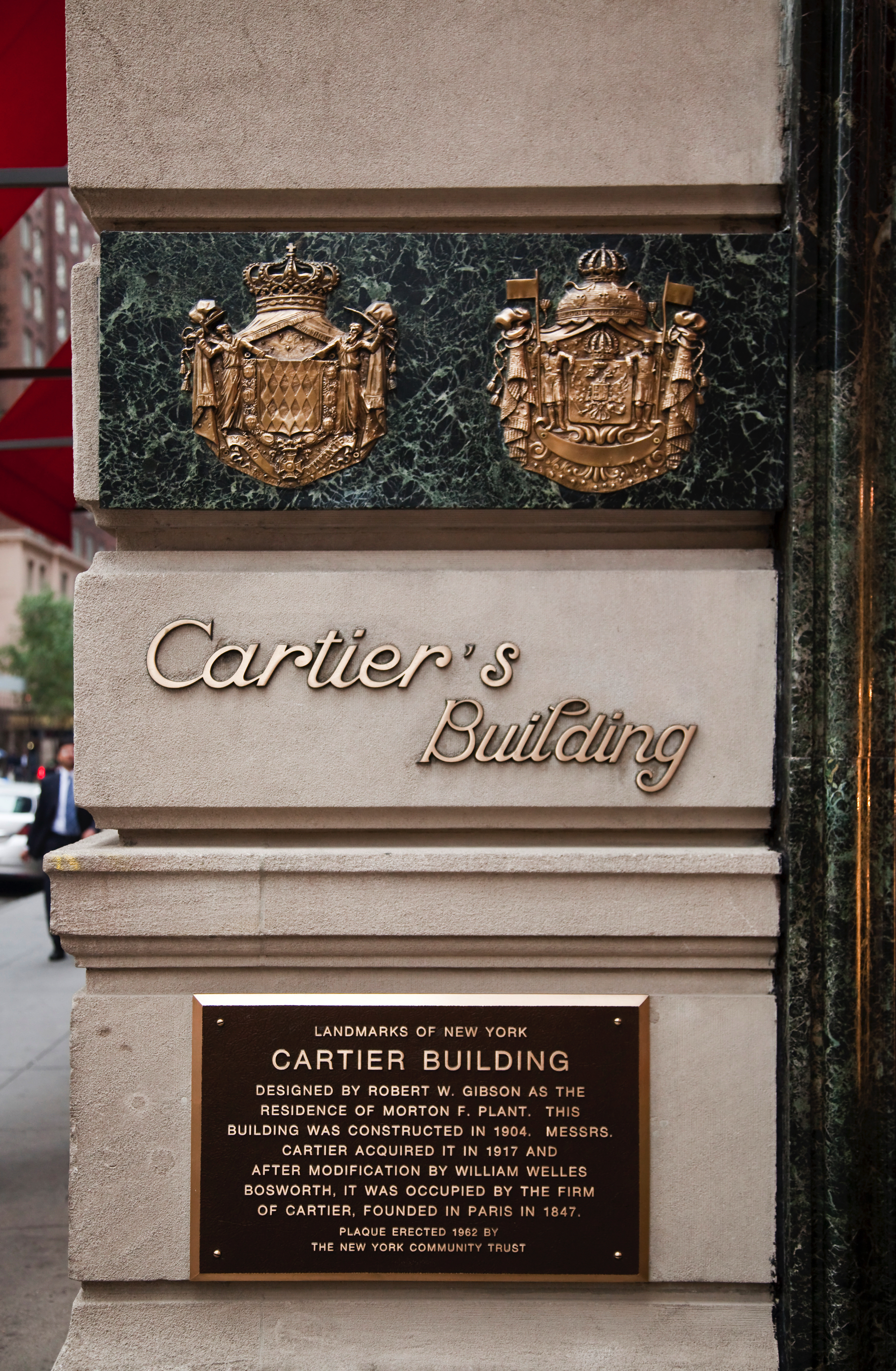 Cartier 1956 Necklace, Store, New York — Advertisement