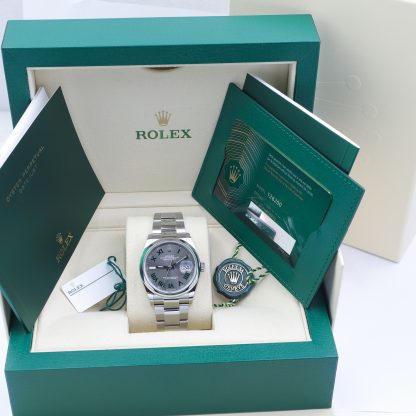 Rolex Datejust 36mm 126200 Wimbledon Dial Oyster 2022