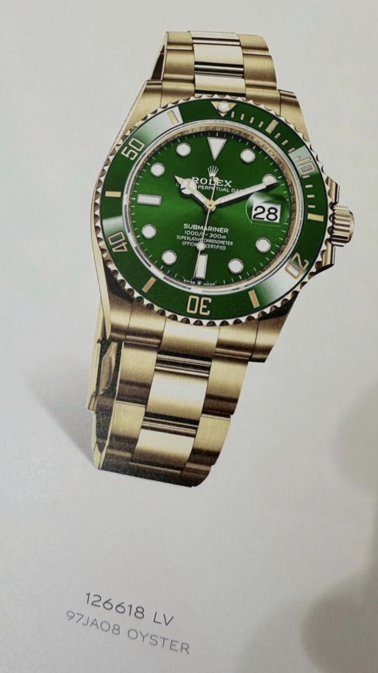 Rolex Submariner 126618LV