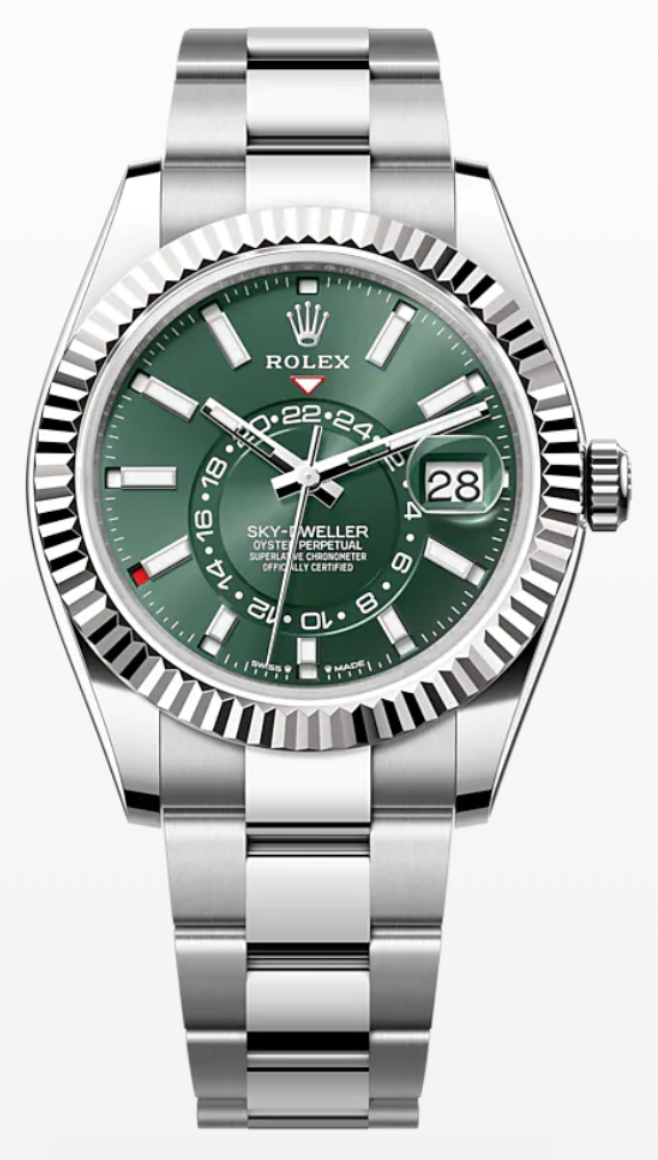 Rolex 336934 green dial