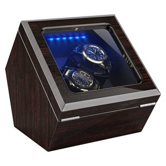 INCLAKE High End Double Watch Winder for Rolex with Super Quiet Motor
