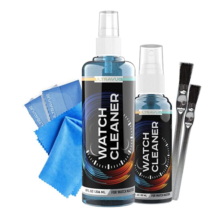 ULTRAVUE Watch Cleaning Kit Cleans All Watches and Jewelry Including Metals, Crystals and
