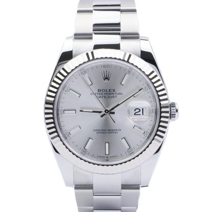 Rolex 126334 silver dial oyster bracelet