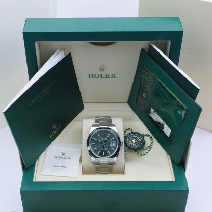 Rolex 126300 mint green