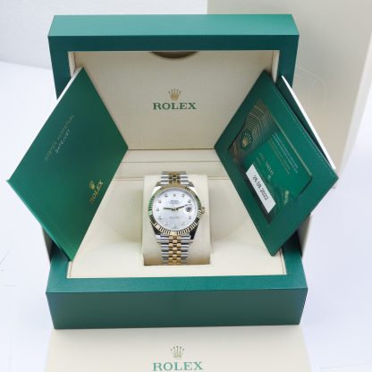 Rolex Datejust 41 126333 Mother of Pearl Diamond Dial Fullset 2022