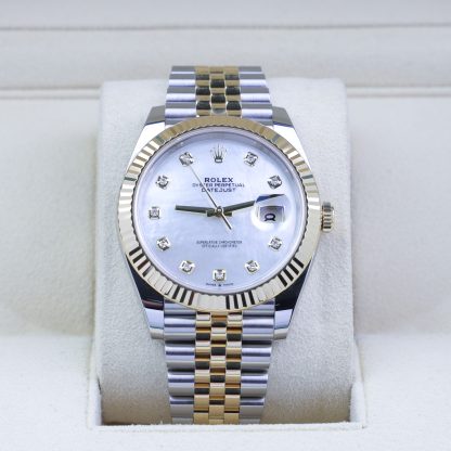 Rolex Datejust 41 126333 Mother of Pearl Diamond Dial Fullset 2022