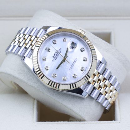 Rolex Datejust 41 126333 Mother of Pearl Diamond Dial Fullset 2022