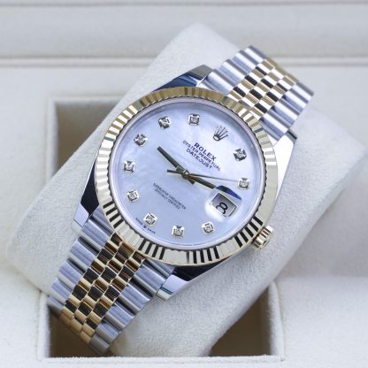 Rolex Datejust 41 126333 Mother of Pearl Diamond Dial Fullset 2022