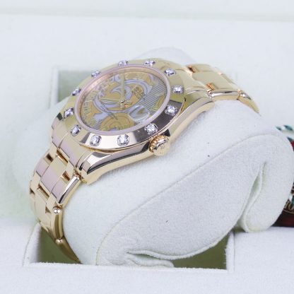 Rolex Lady Pearlmaster 34mm 81318 Fullset 2010 MOP dial