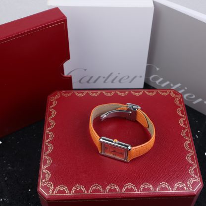 Cartier Tank Solo Small 2716 Orange Fullset 2016